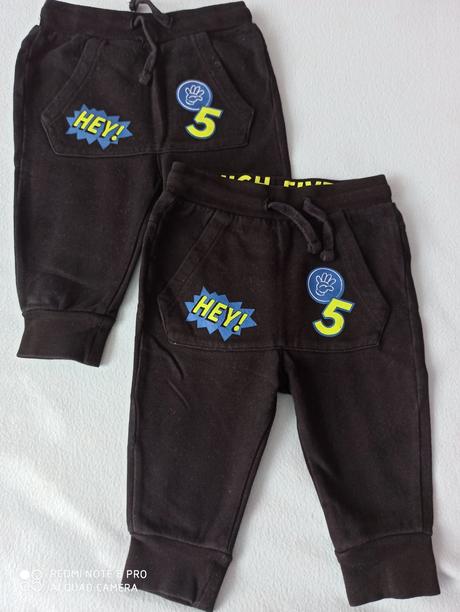 Tepláčiky pre dvojičky 74, 80, 80