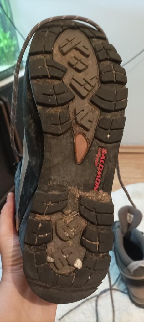 Kožené topánky, salomon,37