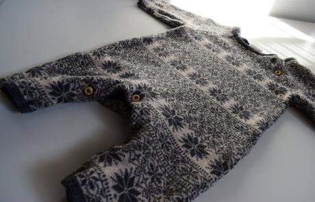 Teplý overalík pre novorodenca, h&m,50