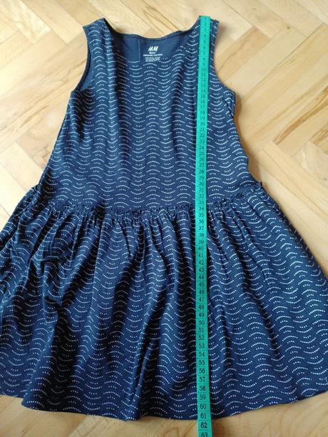 Letné šatky h&m, veľ. 110/116, h&m,110