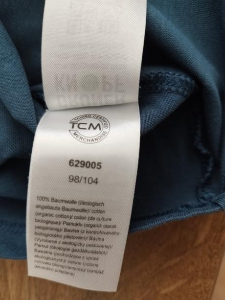 Tričko s krátkym rukávom zn. tchibo v. 98/104, tchibo,98
