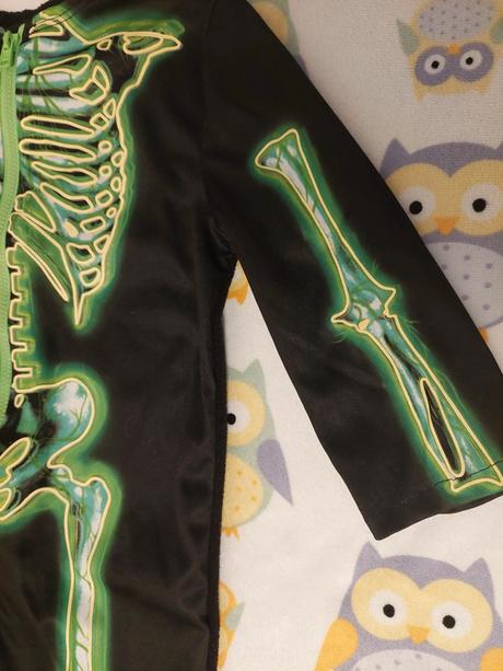 - kostra - teplejší halloweensky kostým veľ.74/80, 