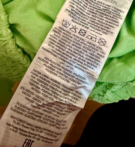 Limetková romantická blúzka fb sister, s