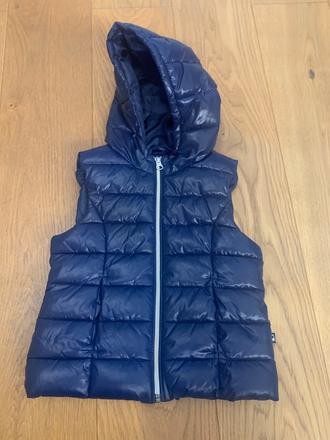 Benetton jarná prešívaná vesta, xs, 98/104,, benetton,104