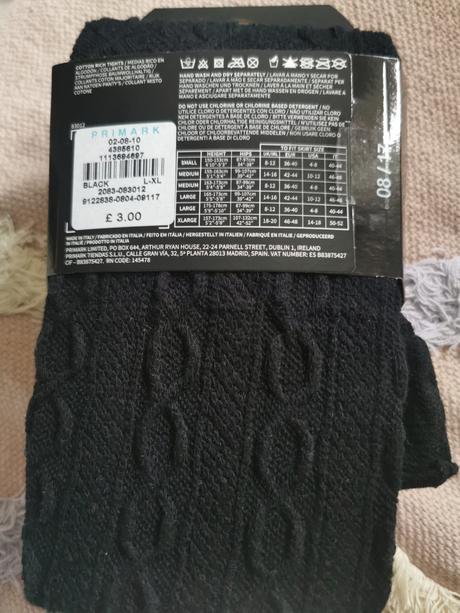 Pančuchy, primark,l