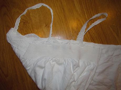 Biele madeirové tričko v. 44, atmosphere,44