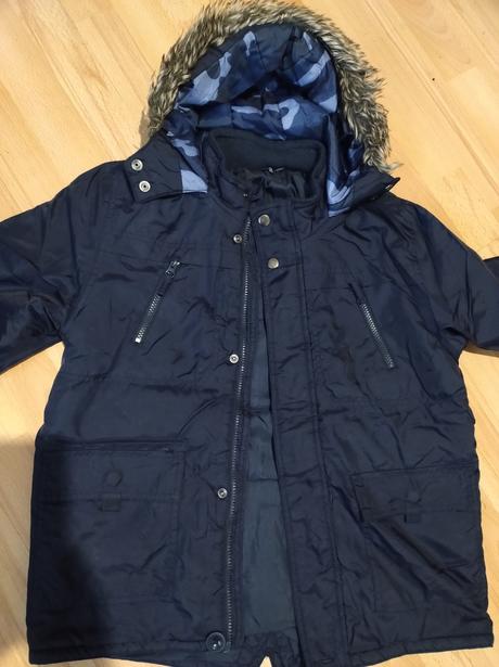 Modrá chlapčenská bunda 146/152, george,146