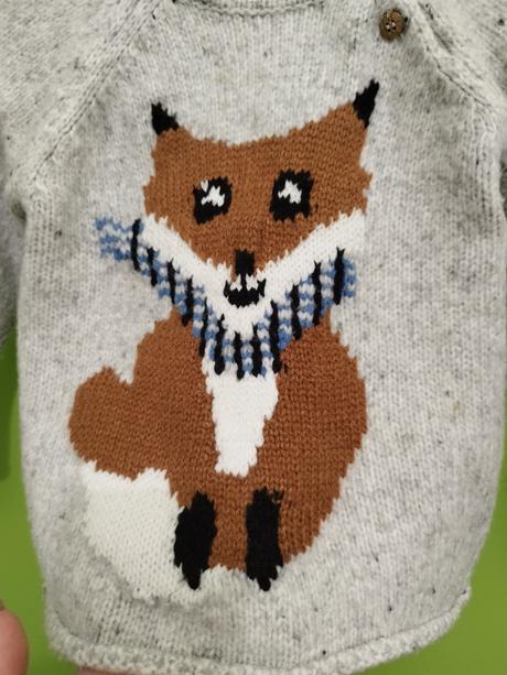 Pulóver s líštičkou, reserved,98