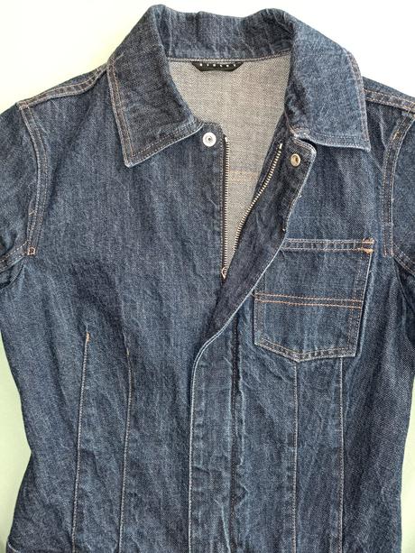 Džínsová bunda sisley, sisley,36