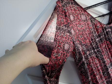 Tenká tunika, bershka,l