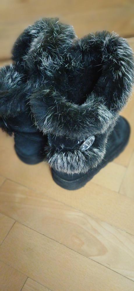 Zateplené čižmy- nasúvacie, 33