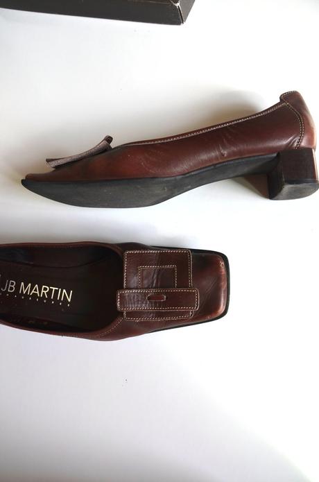 Kožené lodičky jb martin s poštou, 38