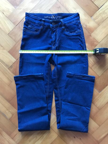 Tmavomodré rifle - dream jeans, 36