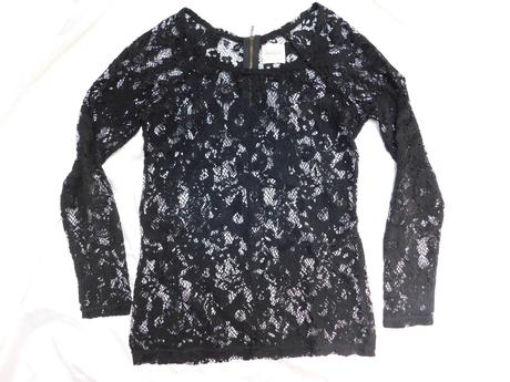 Pekna čipkovana bluzka, zara,36