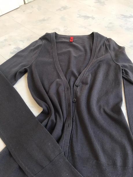 Tenučký bavlnený svetrík na leto, xs