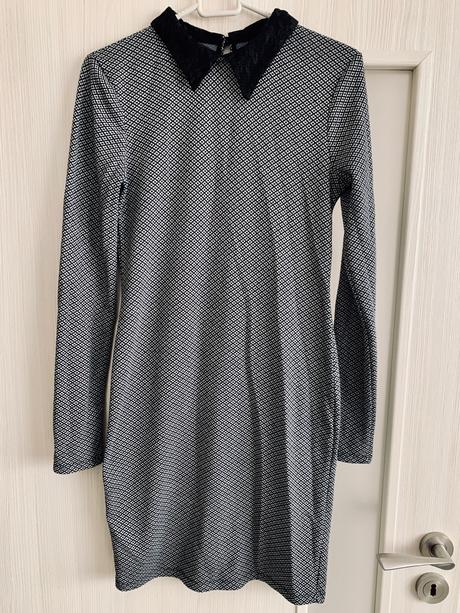 Šaty s čipkovaným límčekom topshop 40, topshop,40