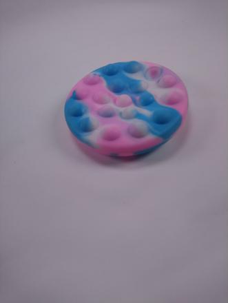 Pop it disk farebný obojstranný, 10 cm, 