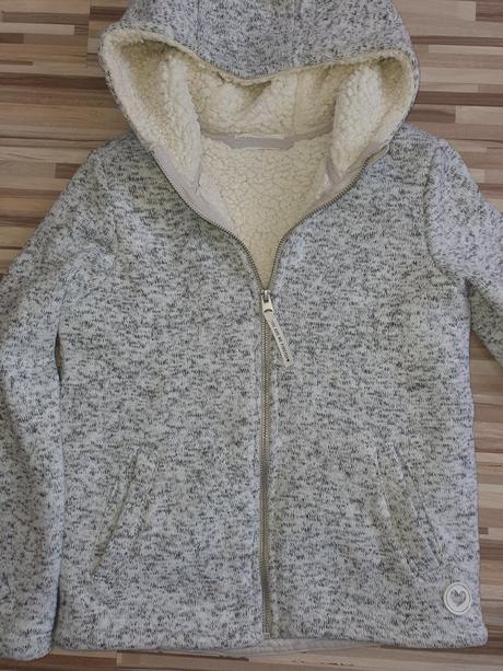 Huňatá mikina, h&m,146