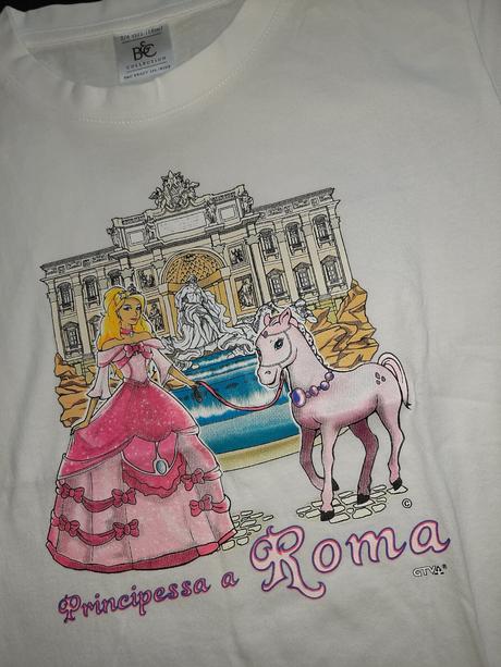 Veľmi pekné princeznovské tričká z ríma 4-8r., 122