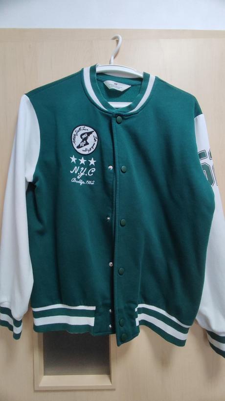 Bomber mikina, h&m,146