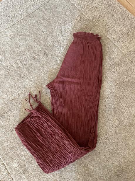 Krčené plážové nohavice, h&m,m