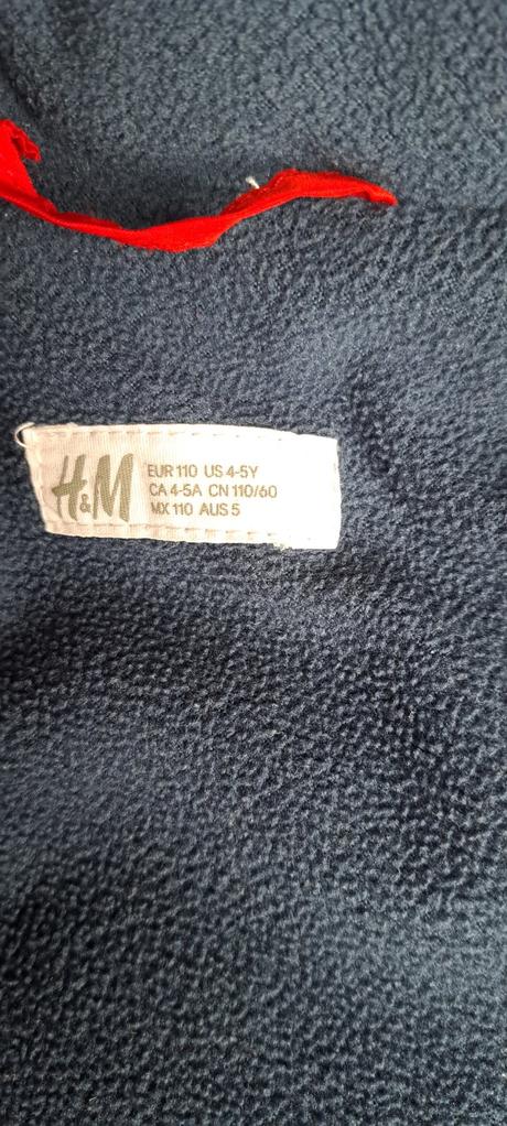 Zimná bunda veľ.110, h&m,110
