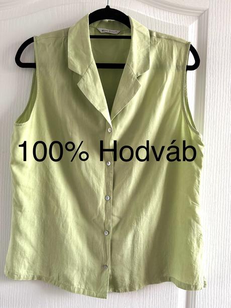 Elegantná hodvábna blúzka od michèle boyard, 44