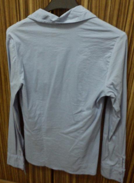 Sivá košeľa, h&m,34