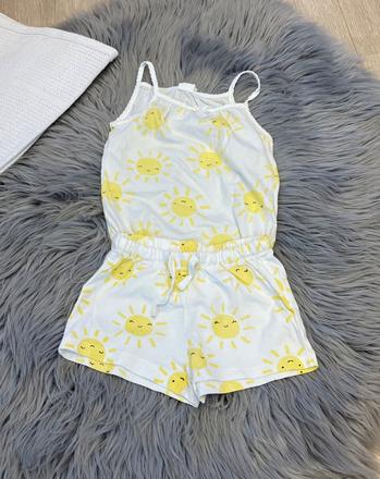 Dievčenská letná súprava body a šortky h&m (74), 74