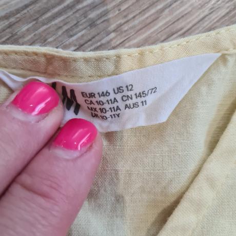 Letné šaty, h&m,146