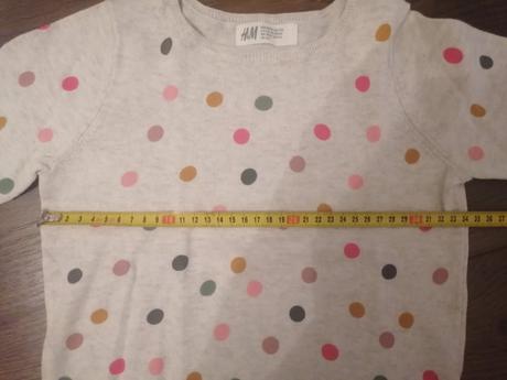 Jemnučký svetrík h&m veľ 110 /116, h&m,110