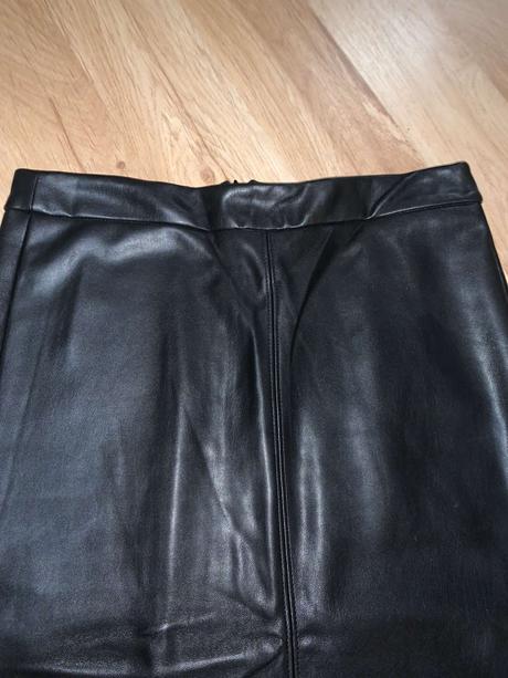 Koženkova midi sukňa, reserved,34