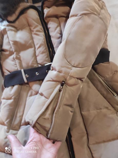 Zara zimná paperová bunda m/l, zara,m