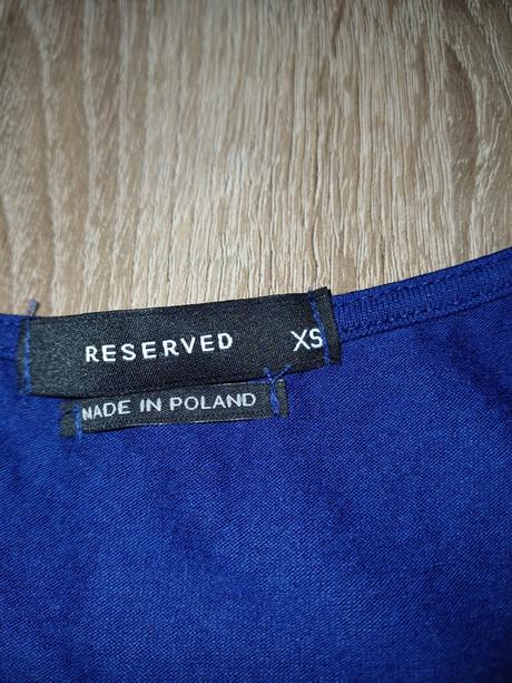 Modrá bluzka, reserved,xs