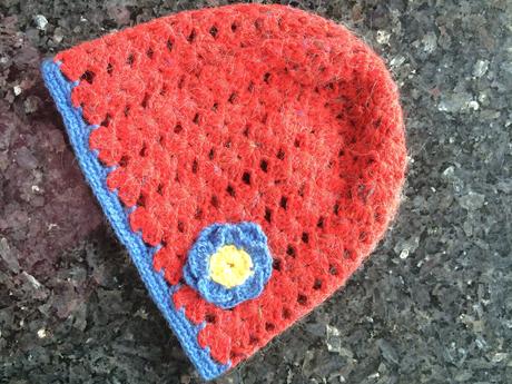 Hačkovane čiapočky, rozne velkosti, 104–116