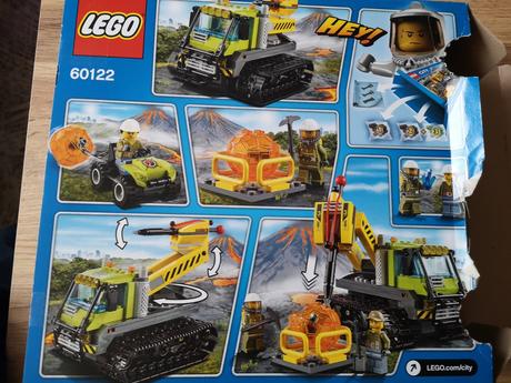 Lego city 60122 sopečná rolba,