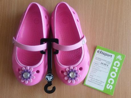 Crocs-balerínky, veľkosť 23/24, crocs,23