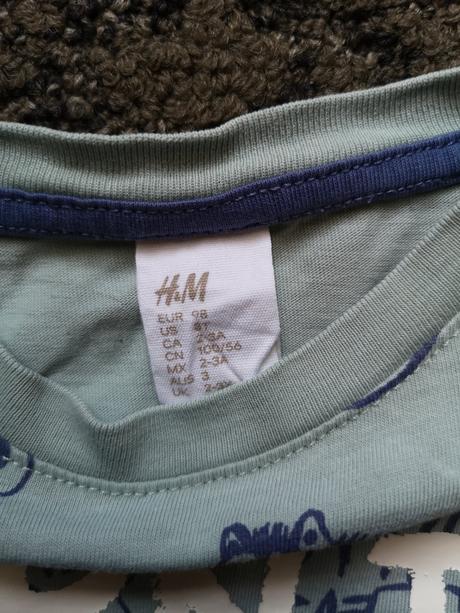 Tričko h&m - born to be kind, h&m,98