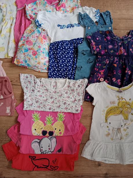 Súprava oblečenia leto, 68–80