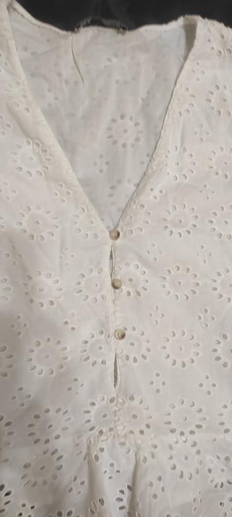 Biely top zara, zara,s