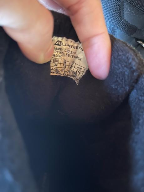 Zimné čižmy alpine pro, alpine pro,34