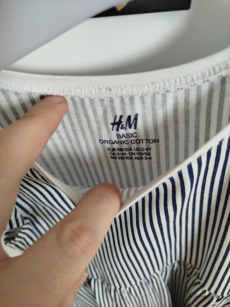 Letné šaty, h&m,98