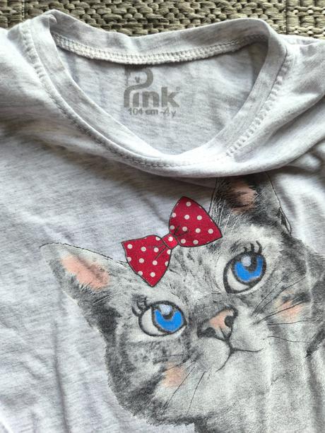 Mačičkové šaty s bodkami, 104