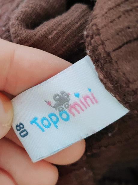 Nohavice menčestrové, topomini,80