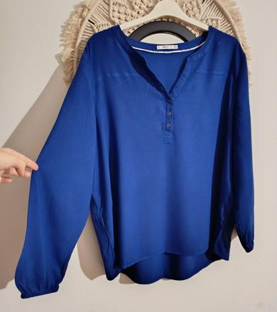 Tmavomodrá blúzka cecil, xxl