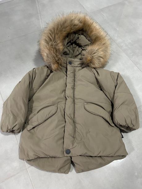 Krásna zimná teplá bunda, zara,86