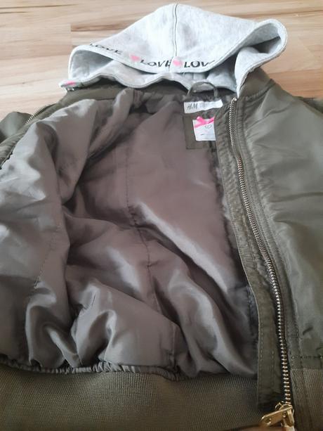Bomber bunda, h&m,104