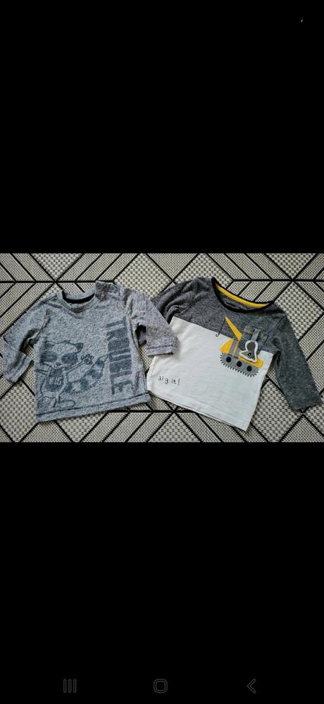 2x tričko na 3 až 6 mesiacov, next,68