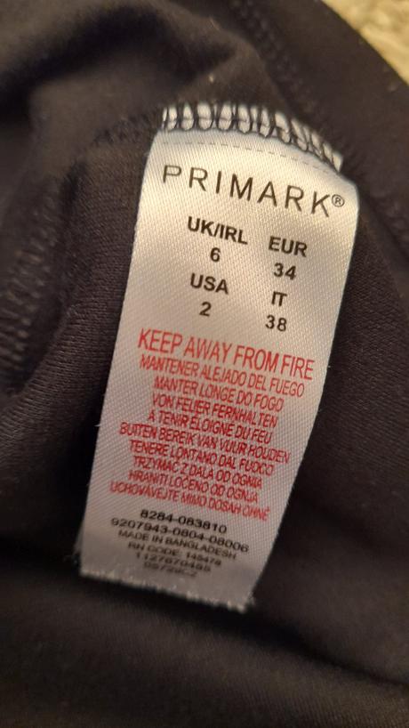 Šaty primark, primark,34