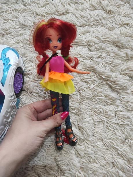 Equestria girls auto+bábika, 